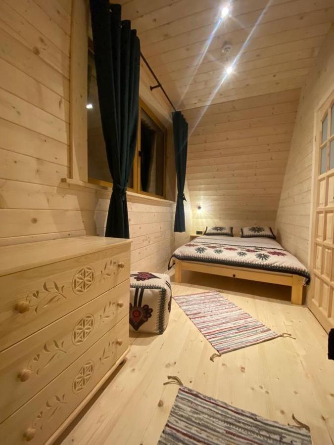 Goralskie Domki U Topora Czarny Dunajec Exteriér fotografie