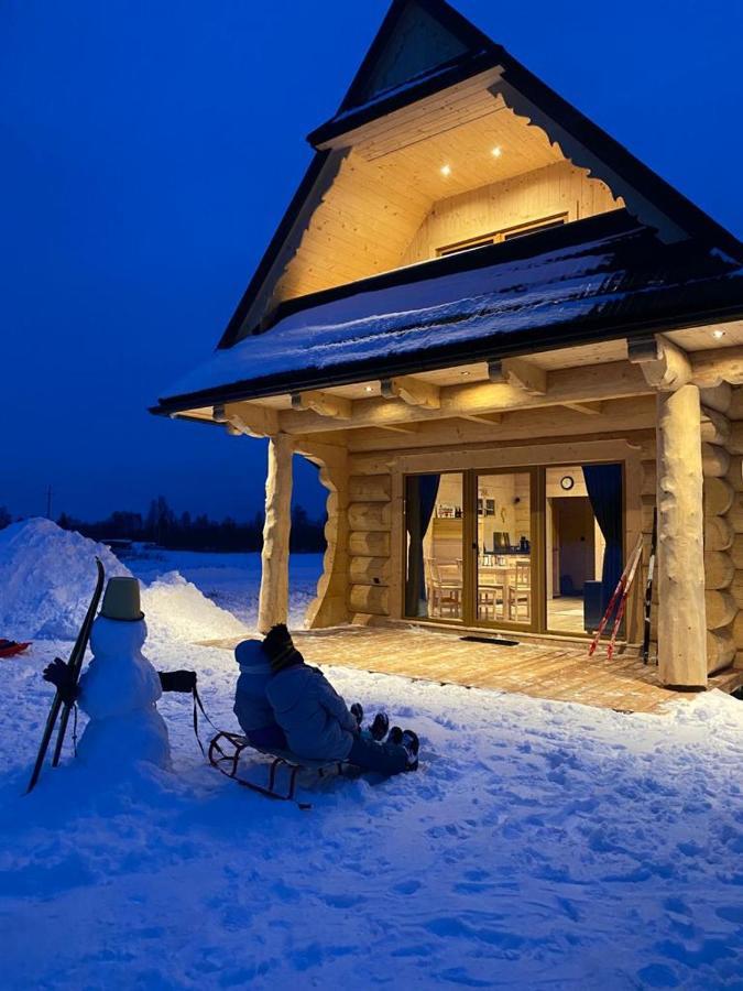 Goralskie Domki U Topora Czarny Dunajec Exteriér fotografie